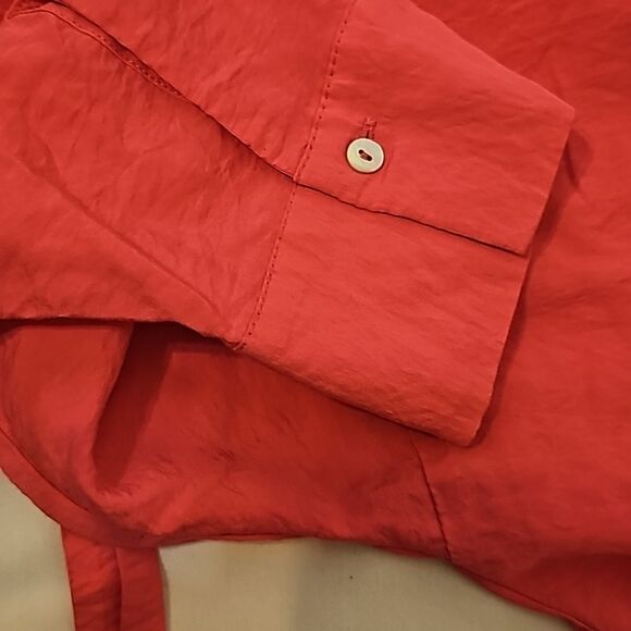 ZARA BARBIE PINK RUFFLED SATIN EFFECT DRESS BARBIECORE SMALL - Picture 9 of 9